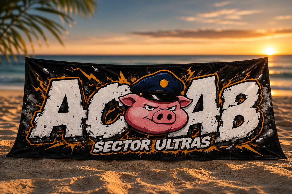 Ręcznik plażowy Sector Ultras PIG ACAB