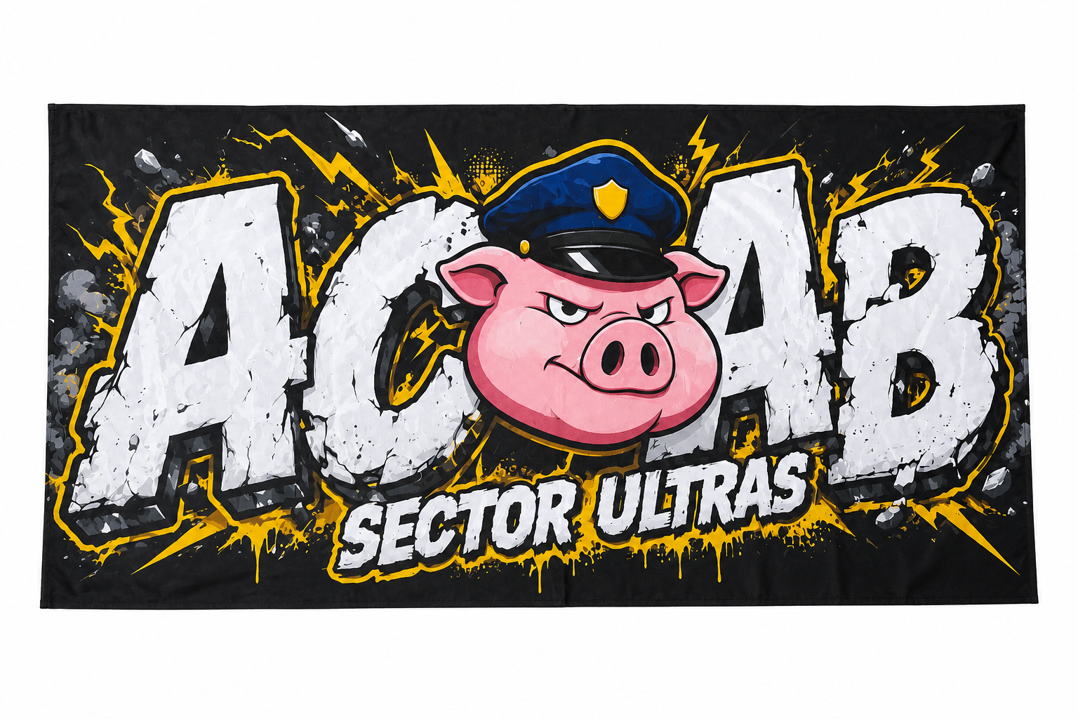 Ręcznik plażowy Sector Ultras PIG ACAB