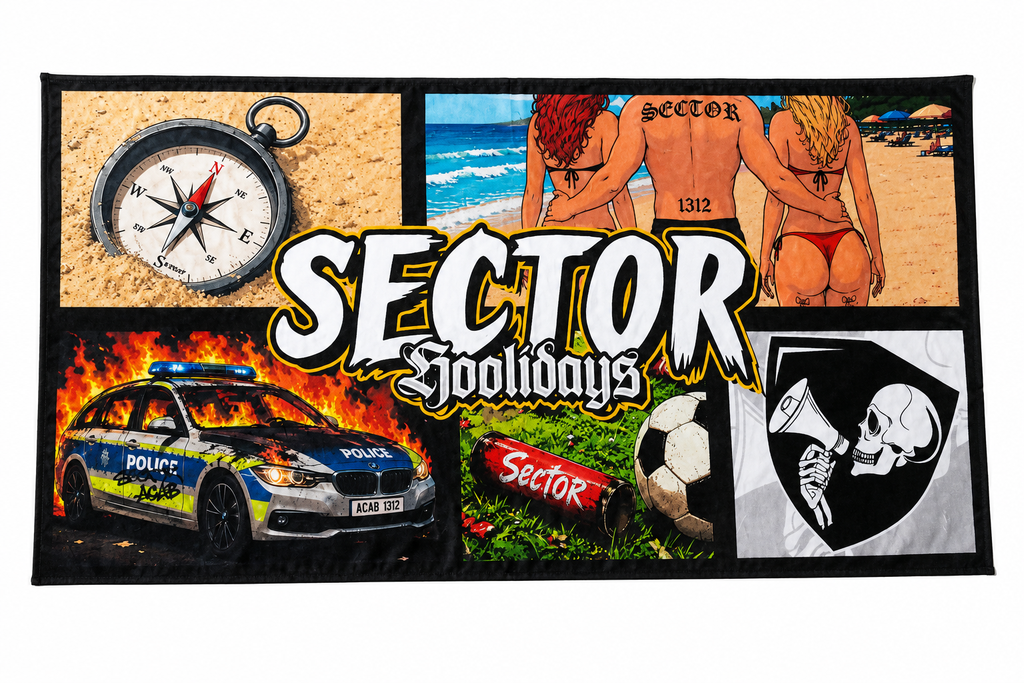 Ręcznik plażowy Sector Ultras GTA